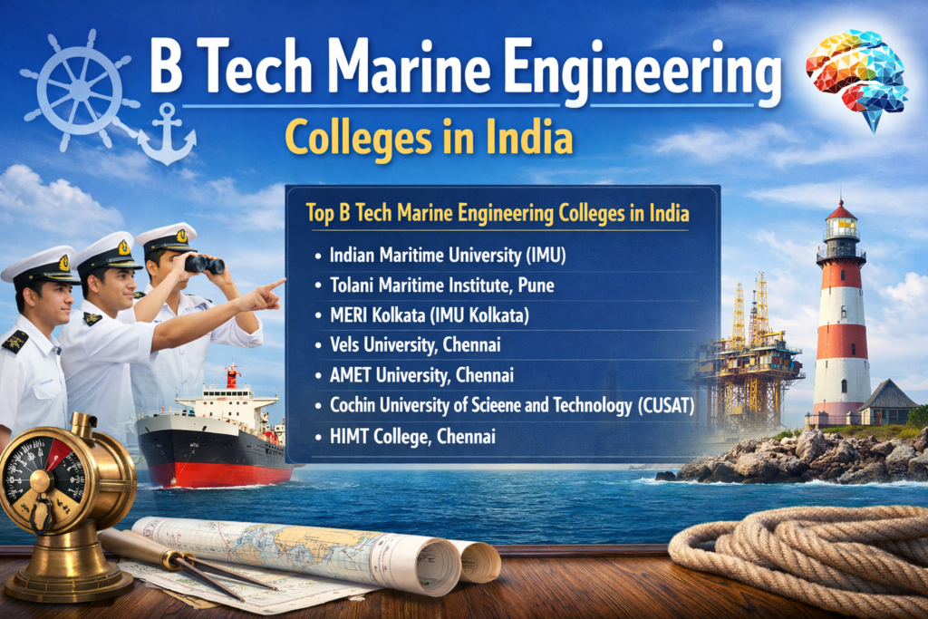 B Tech Marine Engineering Colleges in India