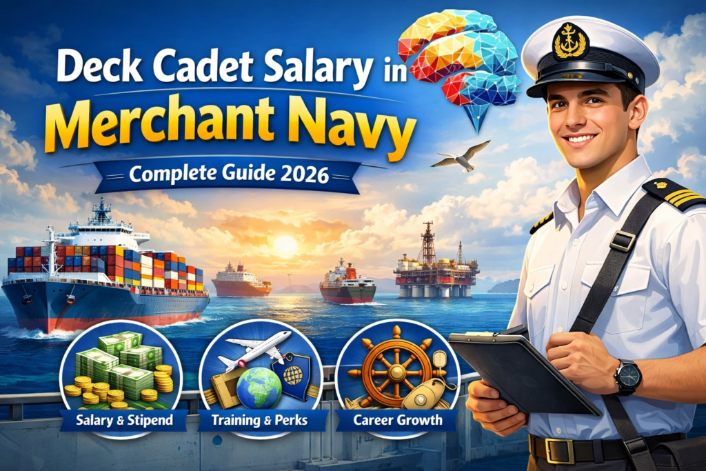 Deck Cadet Salary in Merchant Navy – Complete Guide 2026