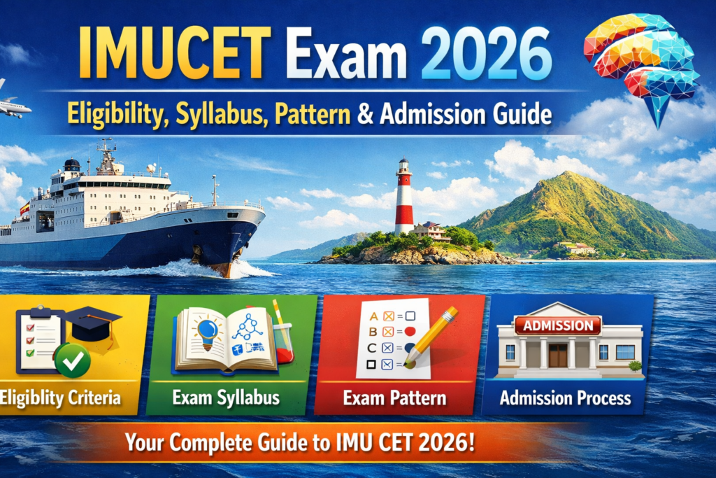 IMUCET Exam 2026 – Eligibility, Syllabus, Pattern & Admission Guide
