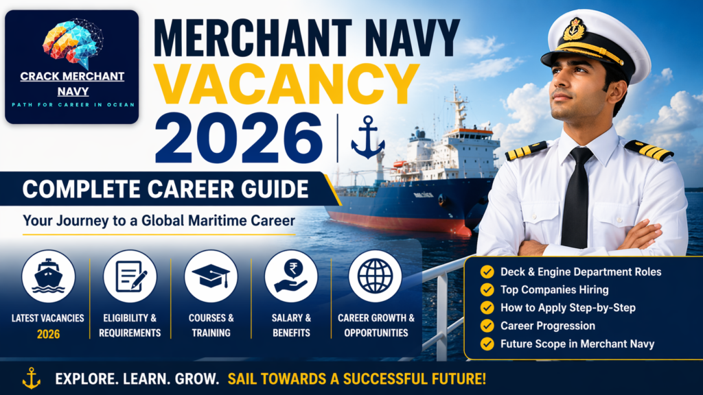 Merchant Navy Vacancy 2026 Complete Career Guide