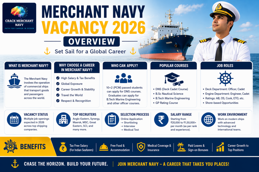 Merchant Navy Vacancy 2026 Overview