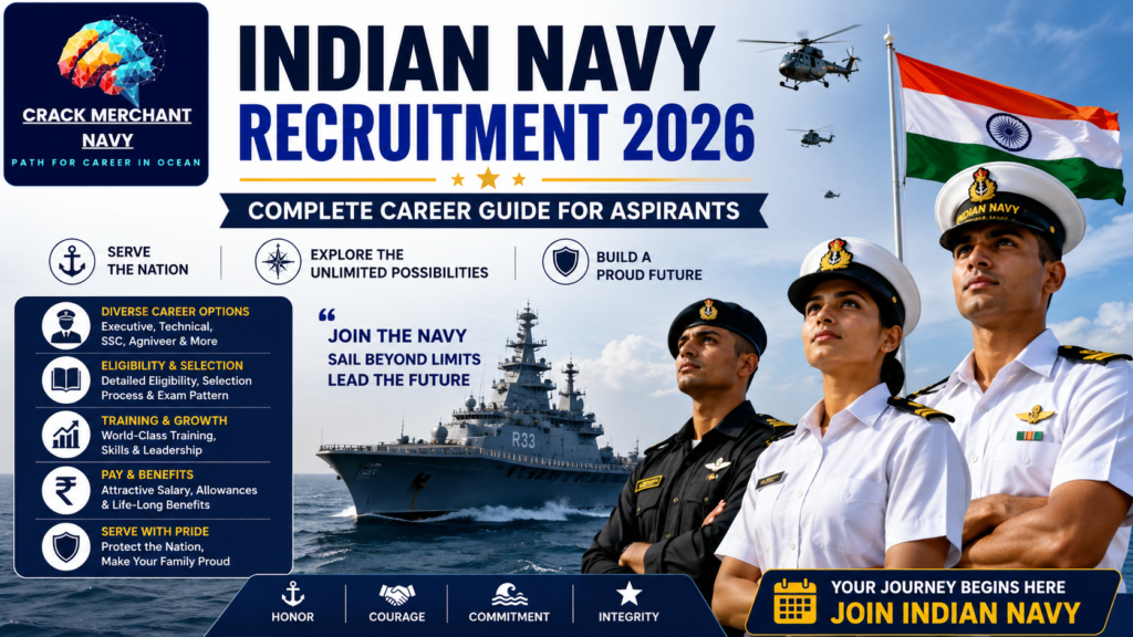 Indian Navy Recruitment 2026 Complete Career Guide for Aspirants