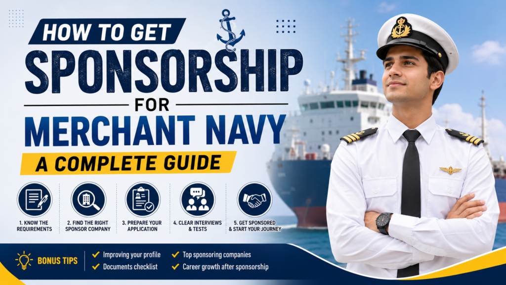 How to Get Sponsorship for Merchant Navy: A Complete Guide