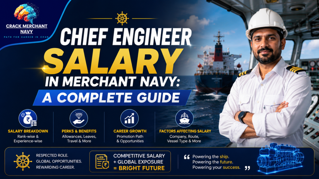 CHIEF ENGINEERING SALARY IN MERCHANT NAVY