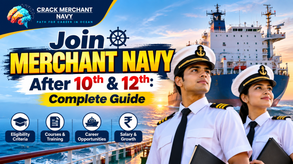 Join Merchant Navy After 10th & 12th