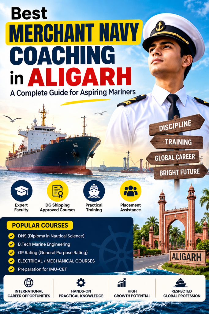 best merchant navy coaching in aligarh
